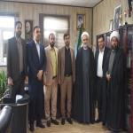 دیدار نوروزی رئیس، اعضای شورای اسلامی شهر و شهردار با رئیس دادگستری و دادستان اسلامشهر